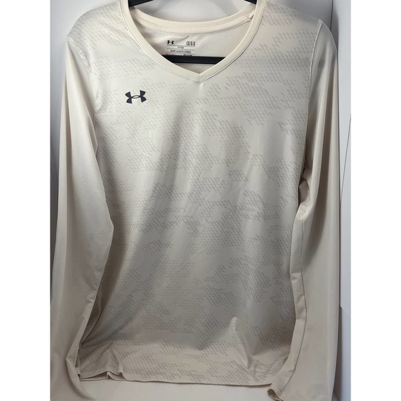 Under Armour white‎ Ultimate Spike long sleeve shirt - Picture 1 of 5